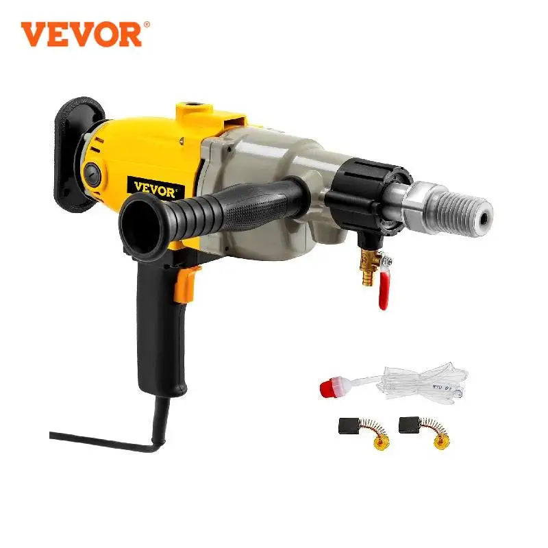 1880W-2180W Handheld Diamond Core Drill Rig Concrete 110mm-180mm Wet/Dry Electric Stepless Speed Drilling Tool 160MM, 2180W