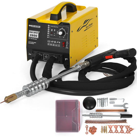 2600W Spot Puller Bonnet Dent Welder 3 Modes Pulling Bonnet Auto Body Straightening Station Sheet Metal Repair