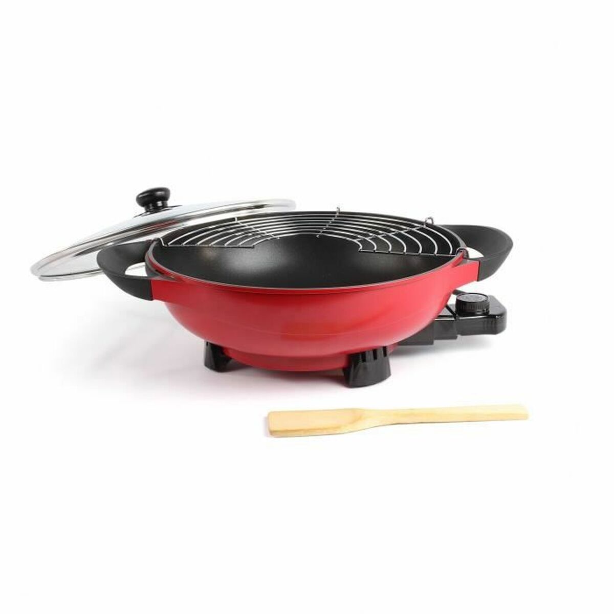 Wok Pan Livoo Doc128a 1500 W Black Metal