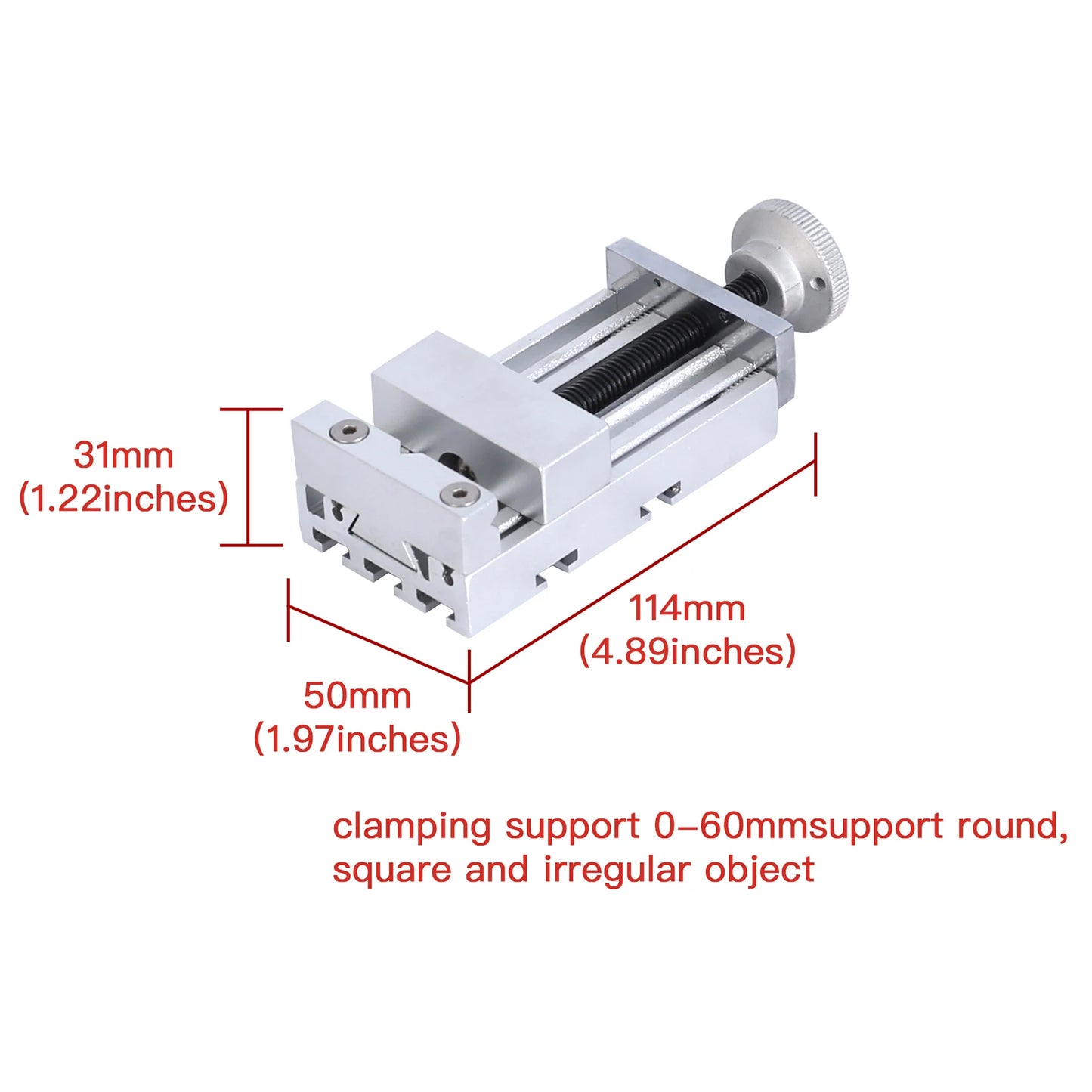 Woodworking Tools, Mini Metal Milling Machine Motorized Metalworking DIY Tool, 36W, 220V EU Plug, Hobby Science Education Modelmaking, Silver, Benchtop Size.