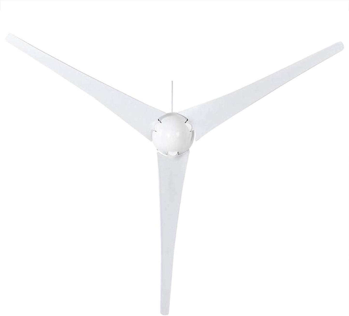 Wind Turbine Generator, Electric, 12V, MPPT Controller, 800W, 3 Blades, phase Current, White