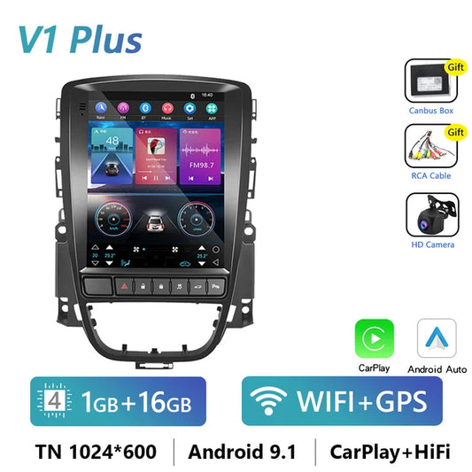 WiFi Controlled, CarPlay Cam, 1G+16G, Black, 2din