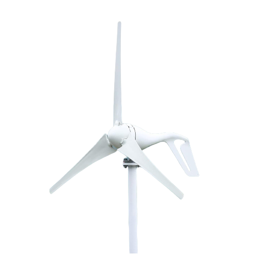 Wind Turbine Generator, 800 W, 3 Blades, MPPT Controller, White