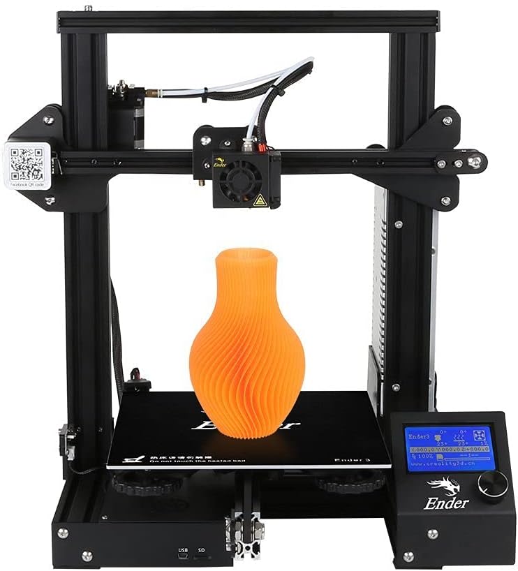 3D Printer, Ender-3, 220V, FDM, 100mm/s, Self Assemble, Black