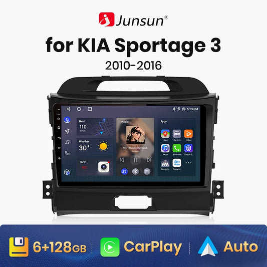 Wireless Speakers , V1 AI Voice Radio Kia Sportage 3 SL 2010-2016 4G Car Multimedia GPS 2din autoradio V1 Pro C (2GB 32GB) Black Size