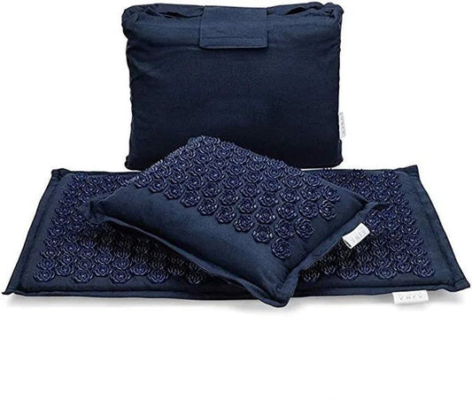 Yoga Mat, pillow, Fitness, cotton, Coir, Navy Blue