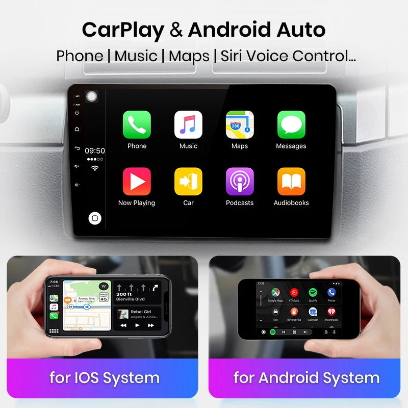 Wireless Speakers, , PX9, Car Radio Multimedia Navigation, Android 2din Autoradio, CarPlay, Stereo, WIFI, 2GB-32GB, Black, One Size.