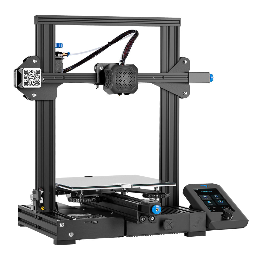 3D Printer, Ender, V2, 220V, Silent Mainboard, LCD, FDM, Black