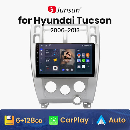 Wireless Speakers, , Hyundai Tucson 2006-2013, Car Multimedia GPS, 4G, V1 Plus (6GB 128GB), Black, 2din autoradio.