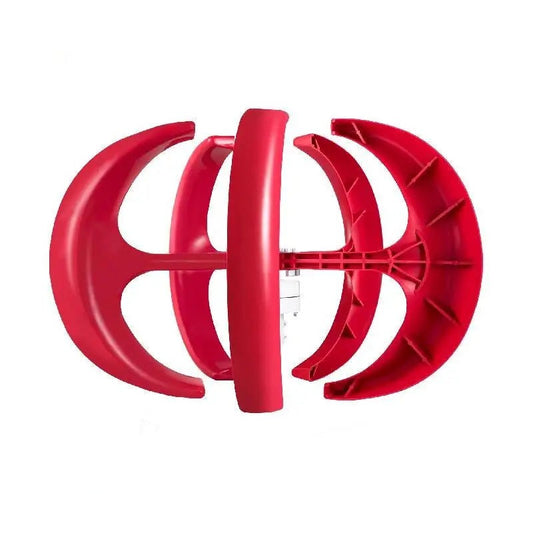 Wind Turbine, 12V, 600W, with Controller, Red