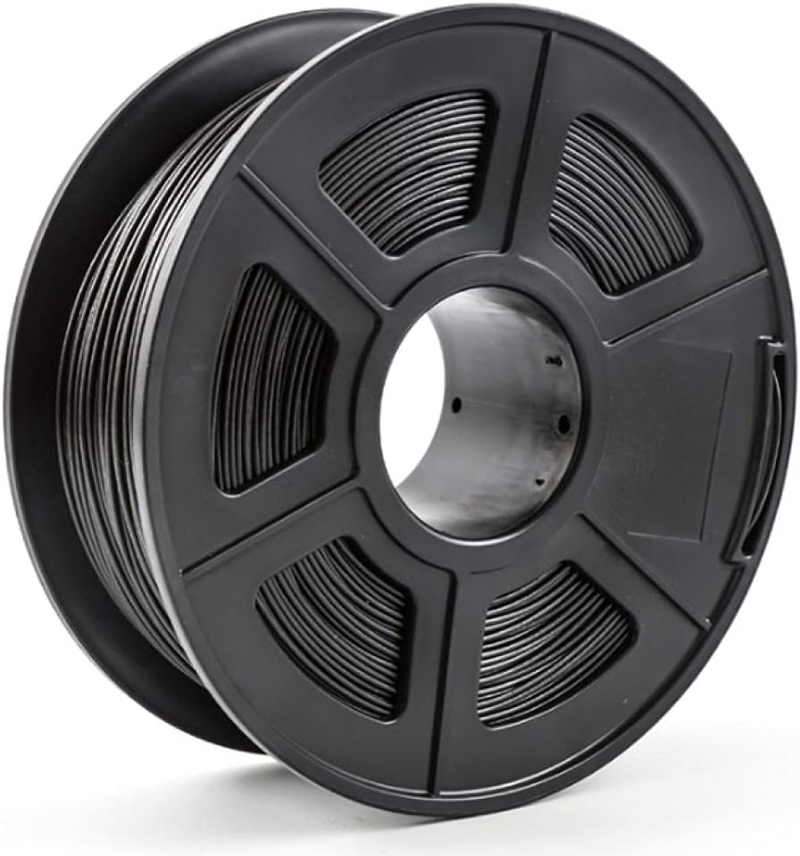 3D Filament, PLA, 1.75mm, 3Kg, Black