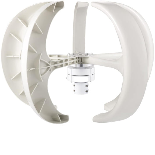 Wind Turbine, 12V, 600W, with Controller, White