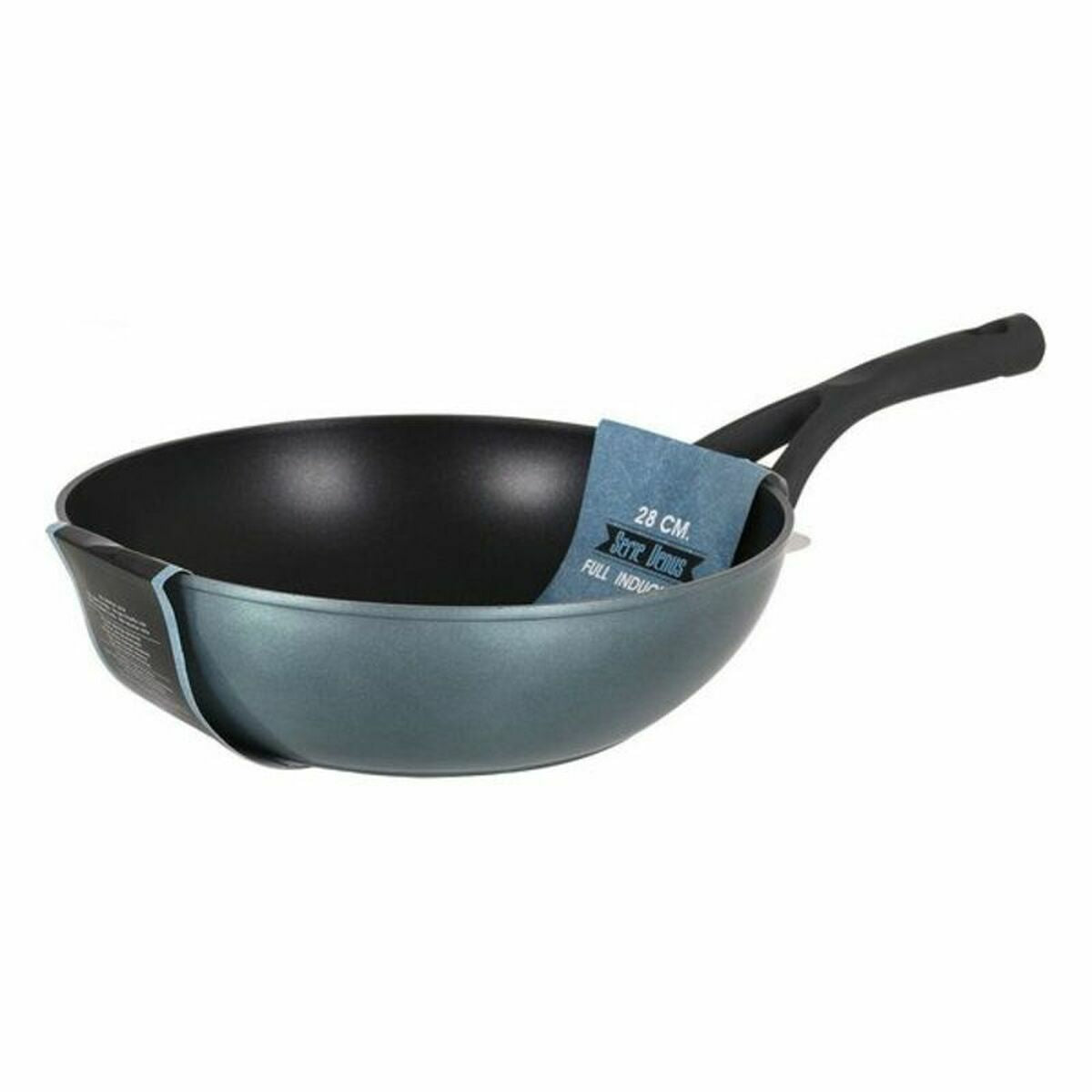 Wok Pan Quttin VEN8433774685081 (Ø 28 cm) Aluminium Toughened aluminium