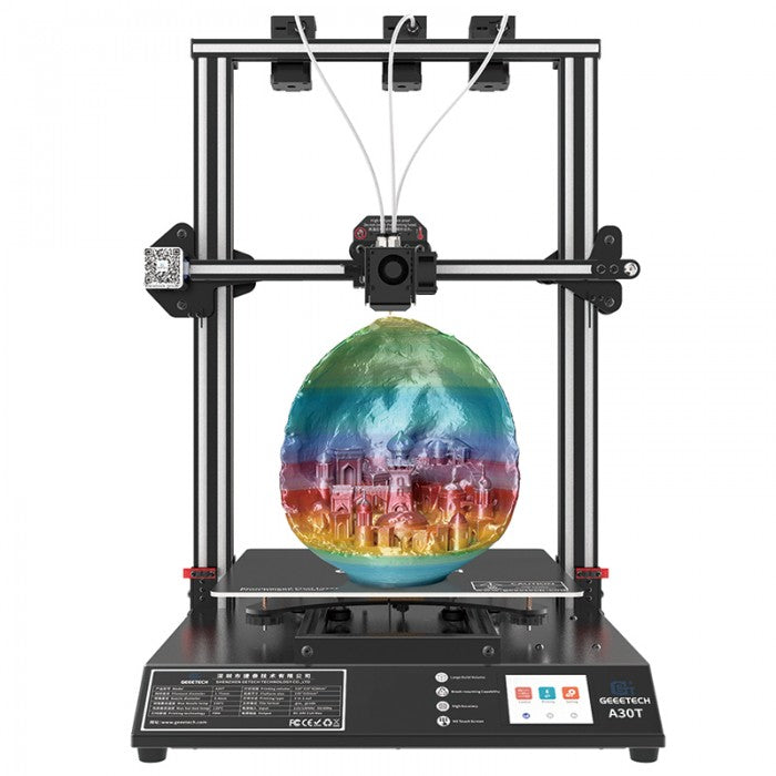 3D Printer, Geeetech, A30T, 220V, FDM, USB, 60mm/s, Black