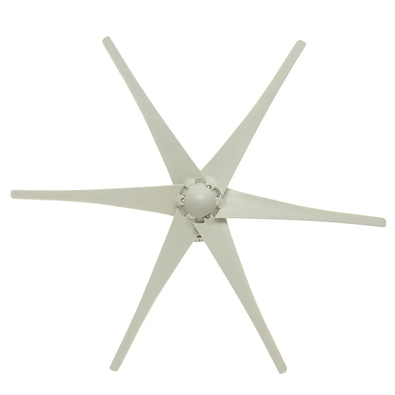 Wind Turbine Generator, High Efficiency 800W, 12V 24V 48V, 6 Blades, Horizontal, Small, Home Use