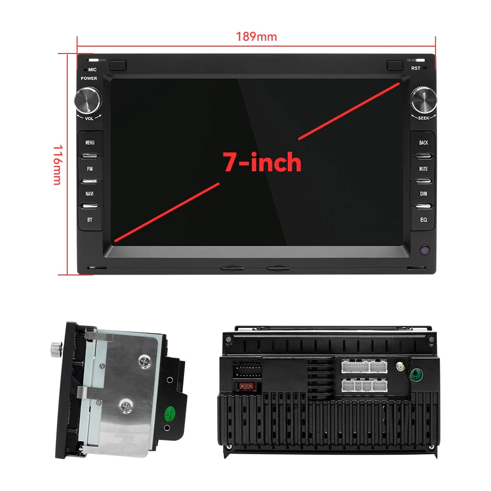 Wireless Speakers, , Reverendo Seven, Carplay, 8GB, VW PASSAT B5 MK4 MK5 SHARAN Jetta Bora Polo TRANSPORT T5 CITI CHICO, 4GB RAM 64GB ROM