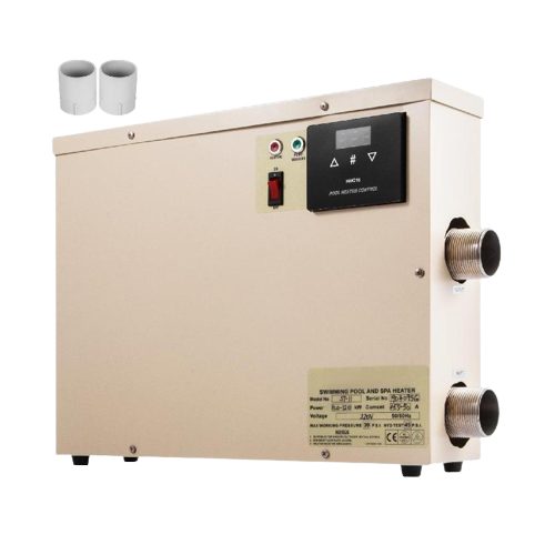 Chauffe-eau électrique 11KW pour piscines extérieures, température réglable, 220V.