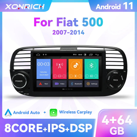 Wireless Speakers, , Carplay 2 Din Android Auto Radio, Multimedia Player GPS Navigation DVD Video DSP RDS Audio, 2GB 16GB, OBD2 Cam, Black, Standard Size.