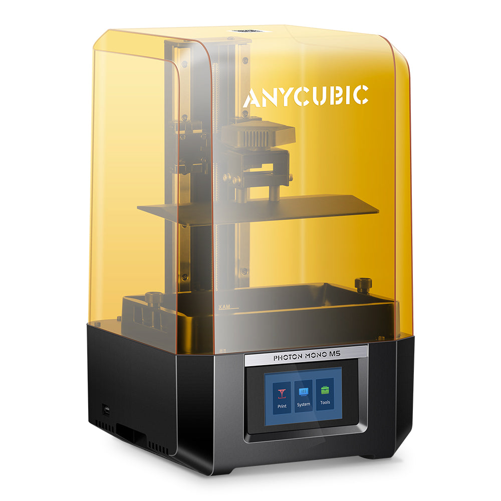 Imprimante 3D, Anycubic, Photon Mono M5s, LCD, 220 V, haute résolution, USB, noir