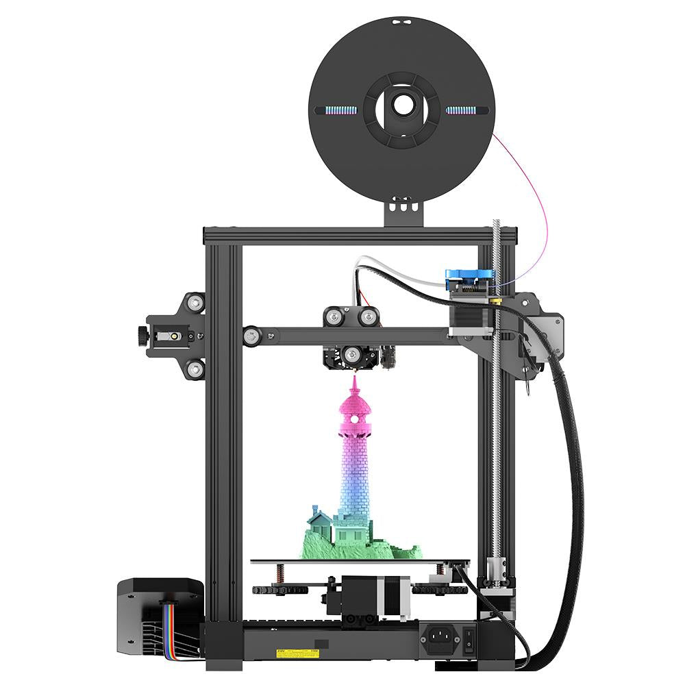 3D Printer, 3V2 NEO, 220V, FDM, 100mm/s, 2PLA, Black