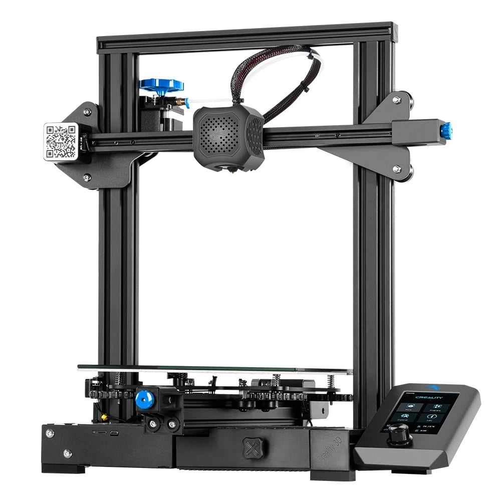 3D Printer, Ender-3 V2, 220V, FDM, 100mm/s, Self Assemble, Black