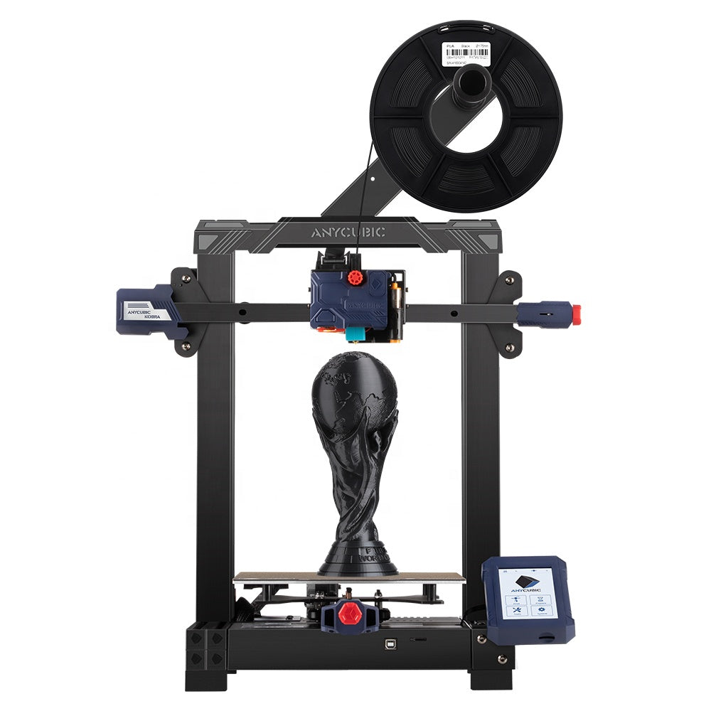 3D Printer, Anycubic, Kobra, 220V, FDM, 180mm/s, Auto Leveling, 2 PLA, Black