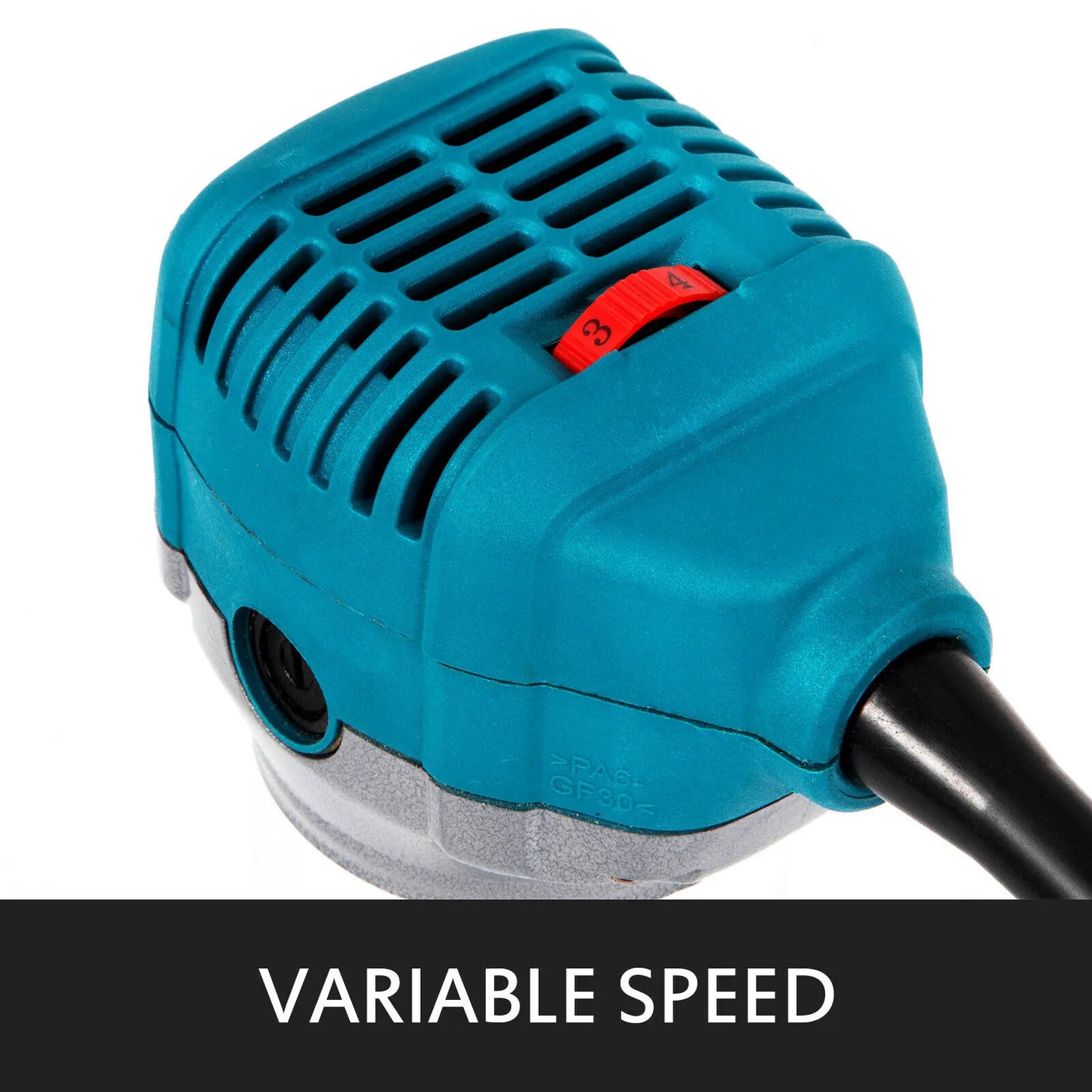 Wood Router, 220V, 710W, 30000rpm, Tilt Base, Fixed Base, Blue