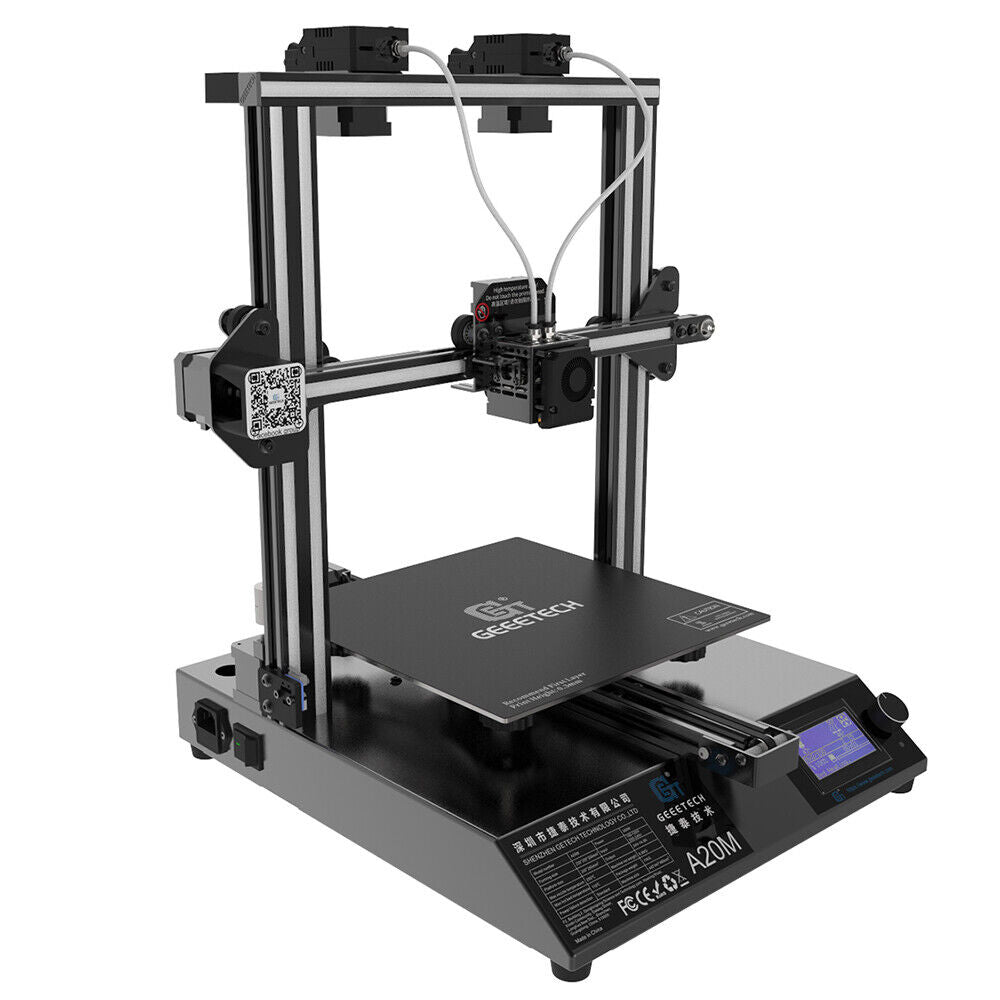 3D Printer, Geeetech, A20M, 220V, FDM, USB, 60mm/s, Black