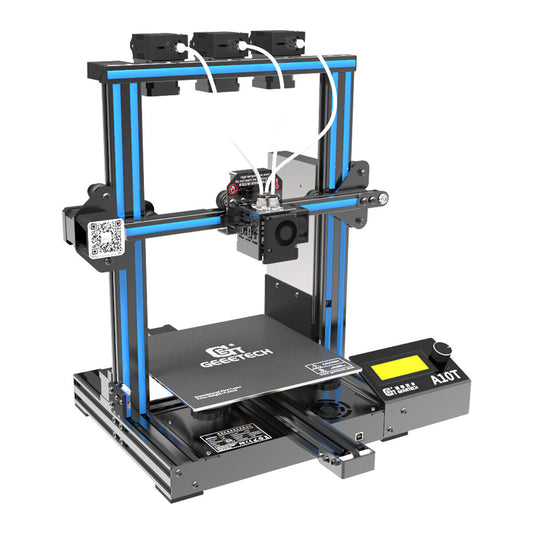 3D Printer, Geeetech, A10T, 220V, FDM, USB, 60mm/s, Black