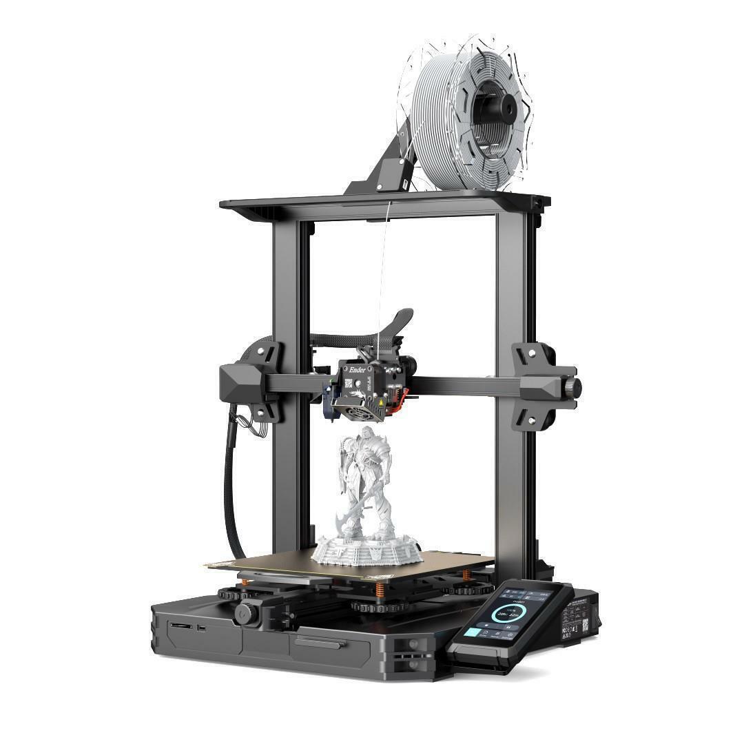 3D Printer, Ender-3 S1 PRO, 220V, FDM, 100mm/s, Black