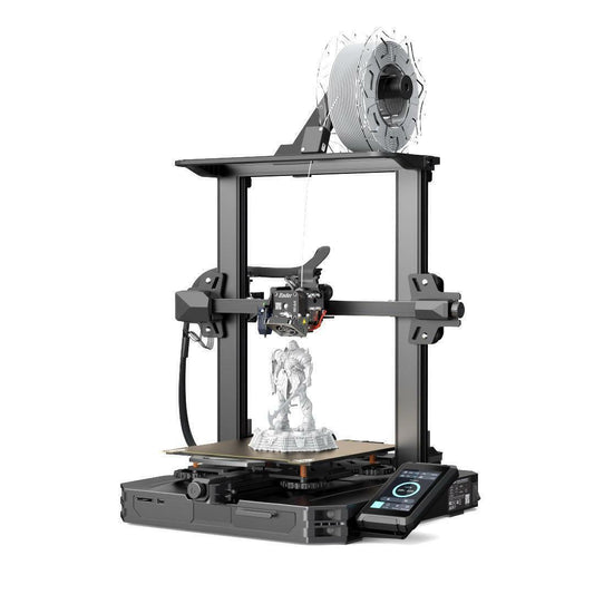 3D Printer, Ender-3 S1 PRO, 220V, FDM, 100mm/s, 2 PLA, Black