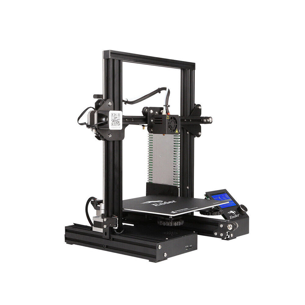 3D Printer, Ender-3, 220V, FDM, 100mm/s, Self Assemble, Black