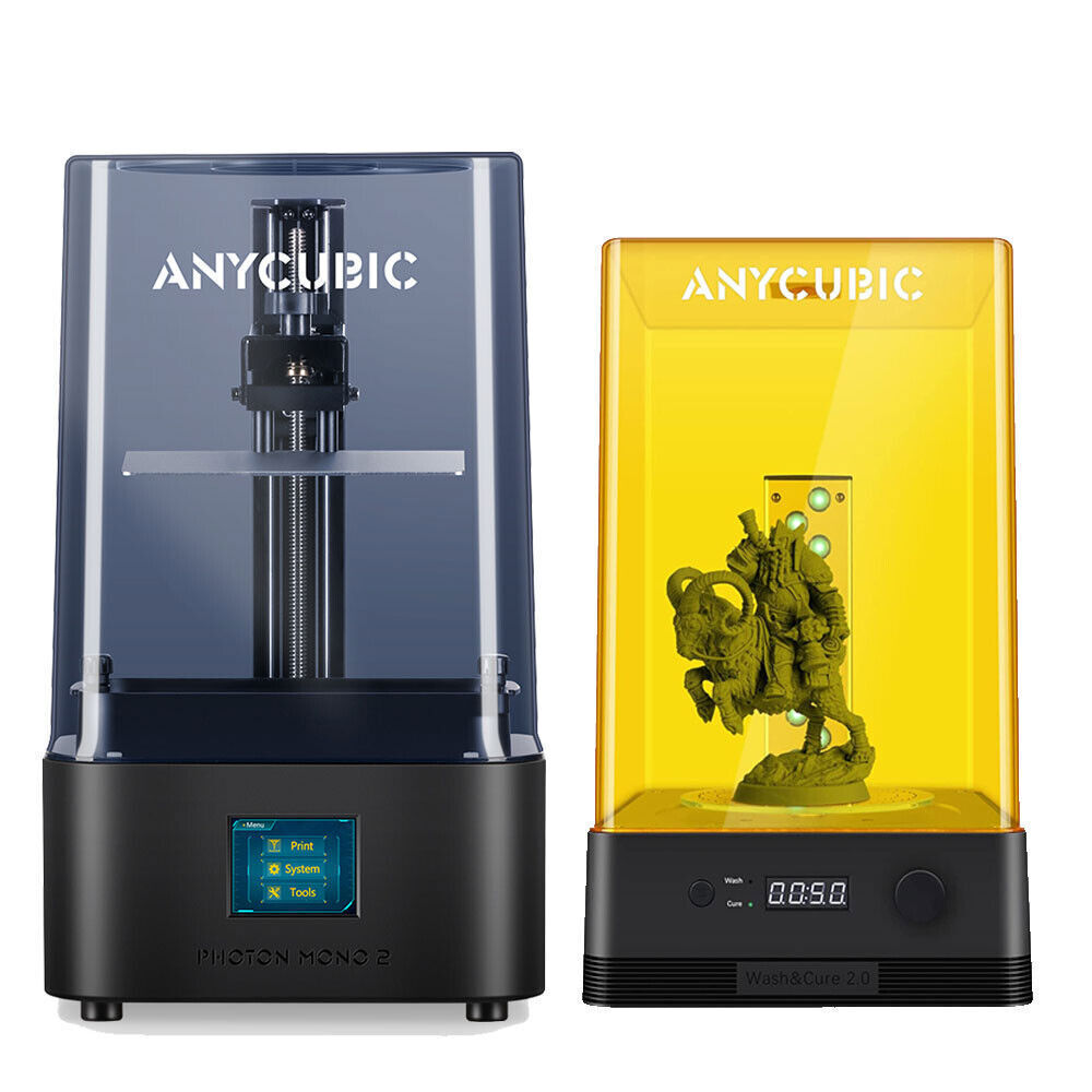 3D Printer, Anycubic, Photon Mono 2, 220V, LCD, UV Resin, USB, WS2, Black