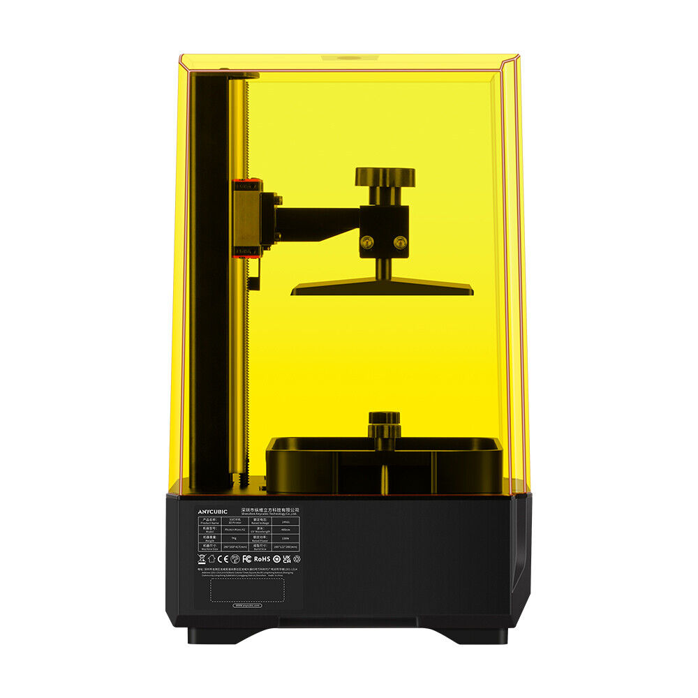 3D Printer, Photon, Mono X2, WSX, 4K Monochrome LCD, 60mm/h, Yellow