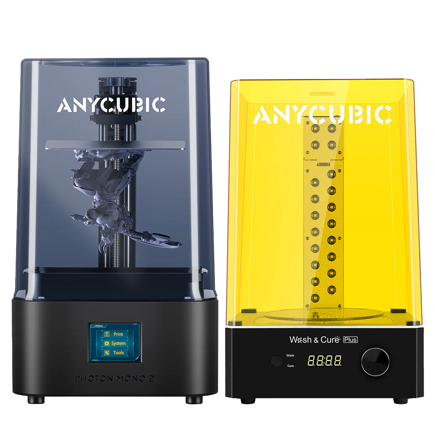 3D Printer, Anycubic, Photon Mono 2, LCD, UV Resin, USB, WSX, Black