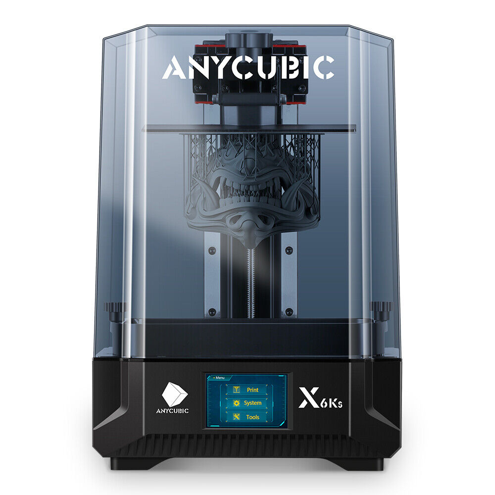 3D Printer, Anycubic, Photon Mono X 6Ks, LCD, 220V, High Resolution, USB, Black