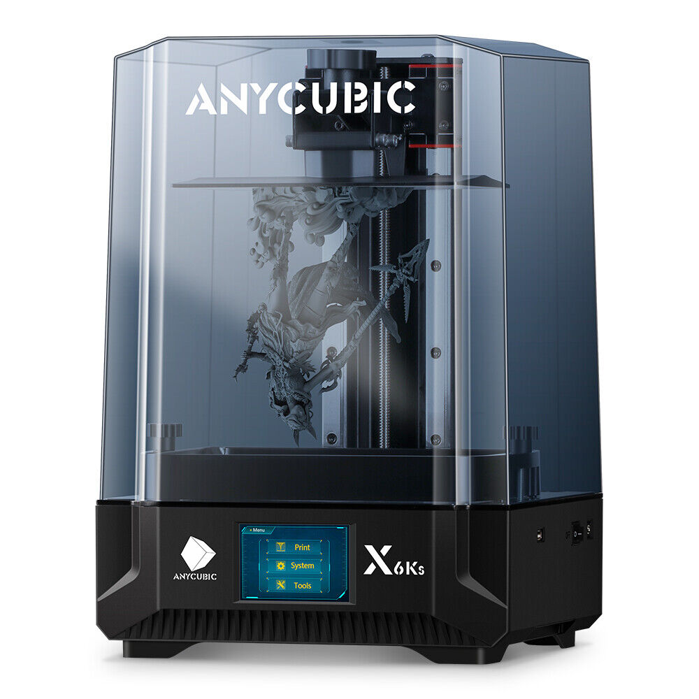 3D Printer, Anycubic, Photon Mono X 6Ks, LCD, 220V, High Resolution, USB, Black