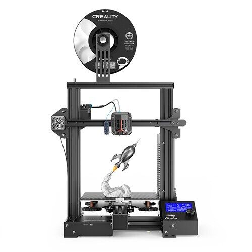 3D Printer, Ender-3 NEO, 220V, FDM, 100mm/s, Self Assemble, Black