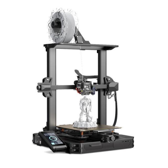 3D Printer, Ender-3 S1 PRO, 220V, FDM, 100mm/s, 2 PLA, Black