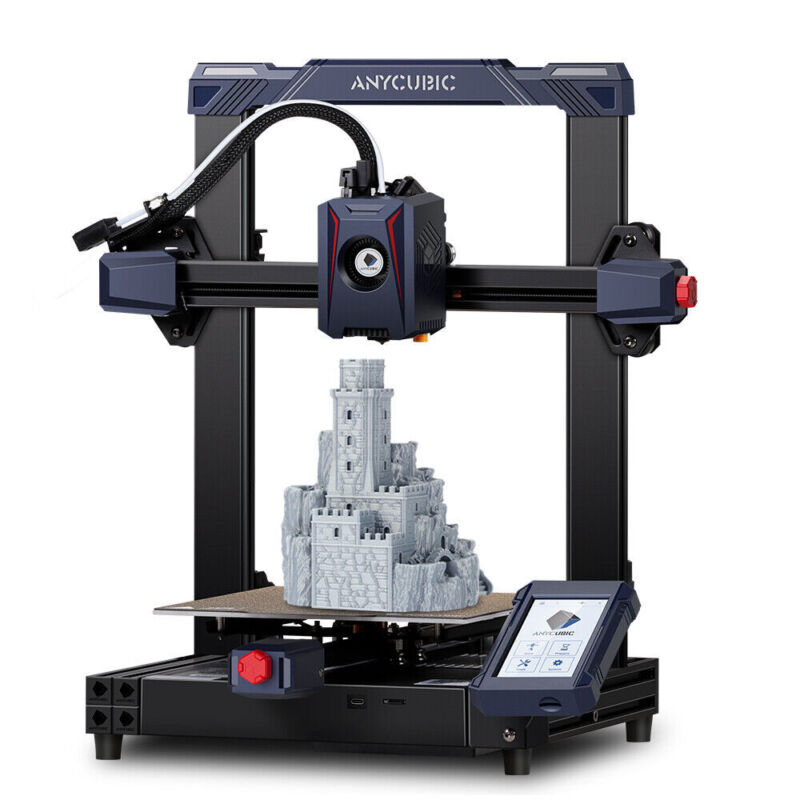 3D Printer, Kobra 2, 25 Points Auto-leveling, Large Size,Metal Frame, Black