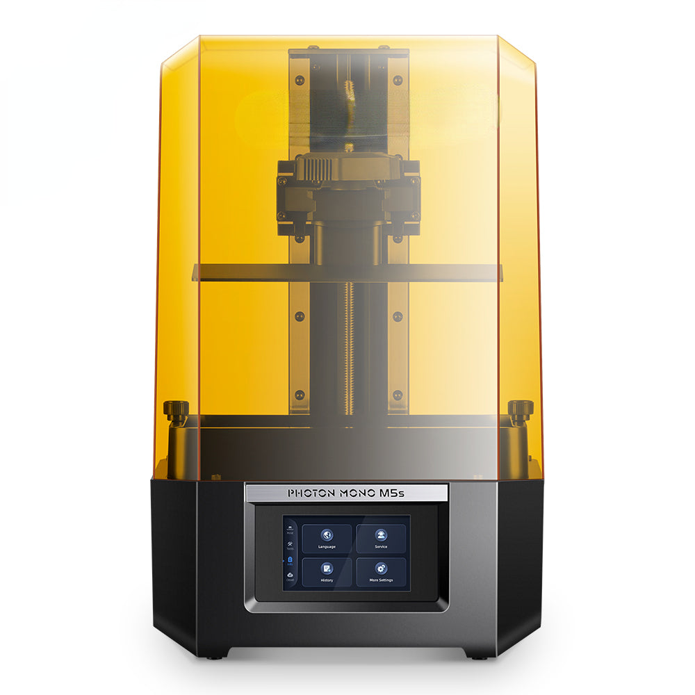 3D Printer, 100W, 220V, 50mm/hr, 200x218x123mm, 25.6cm, Touch-Control, Yellow