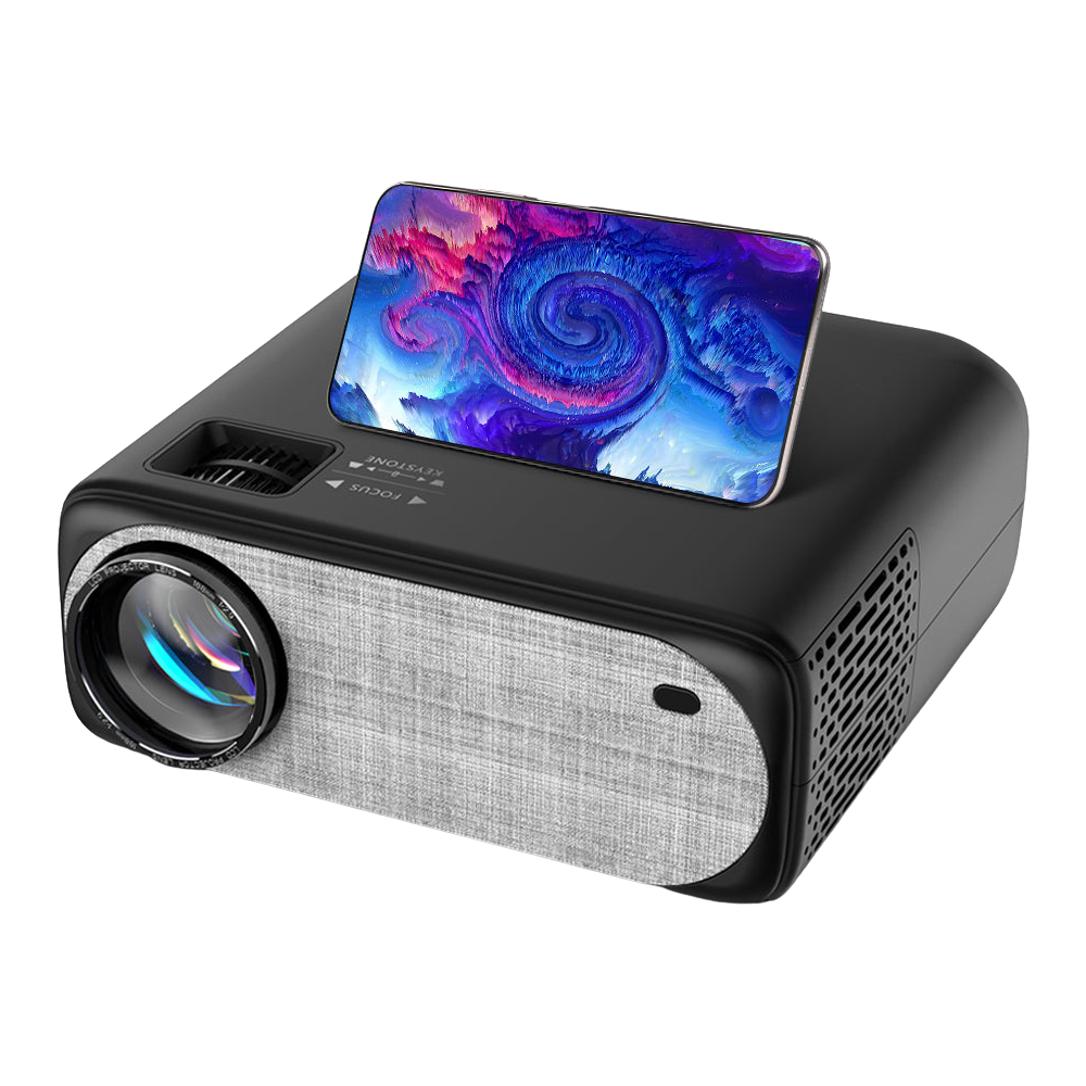 1080P WiFi Android TVBOX LED Projector 4K Home Theater