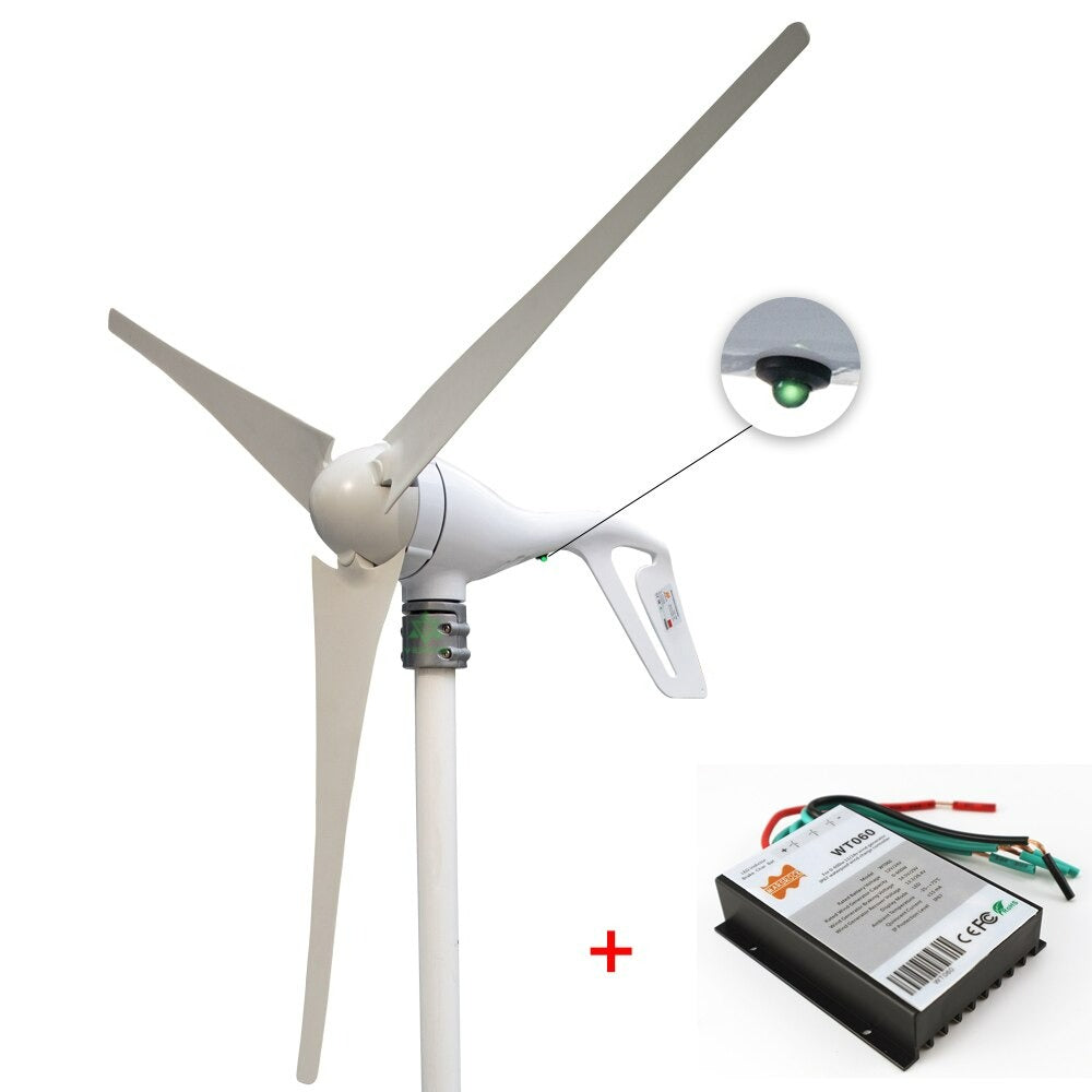 Windturbine - Windmolen - Electric Power Generator - 24V - 400w - 3 bladen