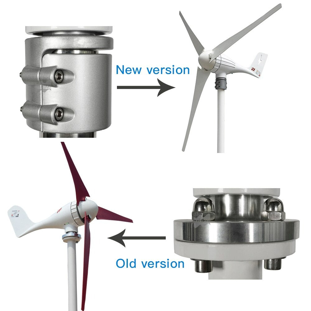 Windturbine - Windmolen - Electric Power Generator - 24V - 400w - 3 bladen